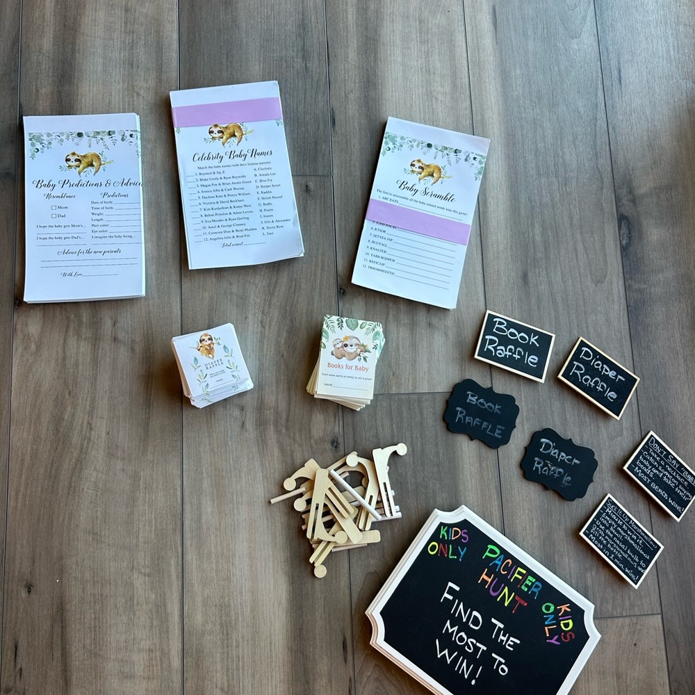 Baby Shower Games